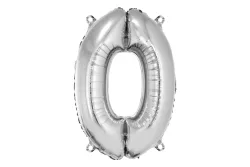Rayher Folienballon Silber | 96 cm