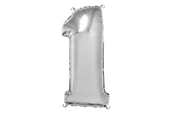 Rayher Folienballon Zahl 1 | 96 cm