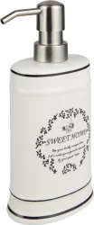 DIAQUA Seifenspender SWEET HOME weiss