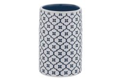 Diaqua - Mundspülbecher Grenada weiss/blau, One Size, Multicolor