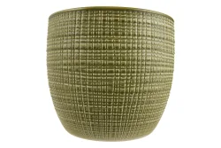 Scheurich Übertopf Corteza Grün | ⌀ 19 cm | 3.4 l
