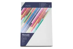 Artoz Mosaic Karten/Kuverts A5/C5 weiss je 10 Stück