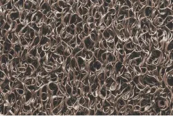 Schmutzschleuse Curly braun 120cm