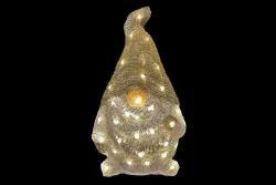 LED Zwerg acryl mit Mütze 50cm