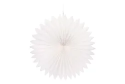 Rayher Papier-Rosette Weiss | ⌀ 40 cm