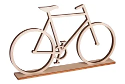 Rayher Holz-Fahrrad zum Stellen FSC 100% | 20 × 11 cm