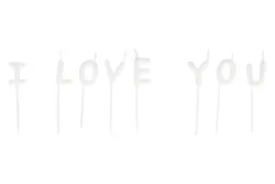 Rayher Kerzensticks I Love You | 2 × 8 cm