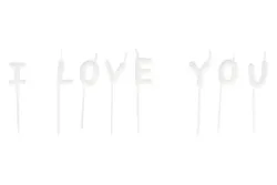 Rayher Kerzensticks I Love You | 2 × 8 cm