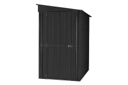 Globel Metall-Gerätehaus Anthrazit | 2 × 1.5 × 1.7 m