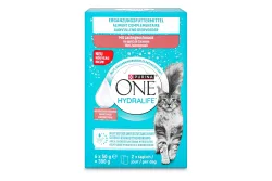 Purina ONE Hydralife Liquid Katzensnack Lachs 6x50g