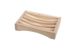 Holz-Seifenschale, FSC Mix Credit, 12,3x8x2,5cm