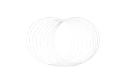 Metallringe, beschichtet, 25cm ø, Box 10Stück