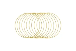 Metallringe beschichtet, 30cm ø, Box 10Stück