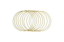 Metallringe beschichtet, 15cm ø, Box 10Stück