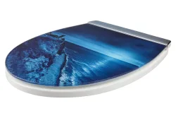 Diaqua WC-Sitz Menton LED Slow Down Night beach