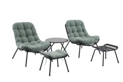 Home&More Sessel-Set Kensington Grau II