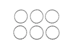 Metall Ring gedreht 20mm, SB-Btl. 6Stück
