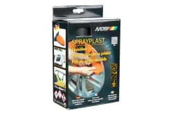 Motip Sprayplast Set Schwarz Matt 2x400ml