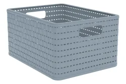 Rotho Aufbewahrungskorb Country | 36.8 x 27.8 x 19 cm | 18 l