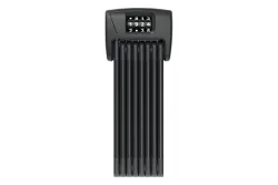 Abus Faltschloss Bordo Big Combo 6000C/120 Code mit Halter SH 6000/120 - schwarz