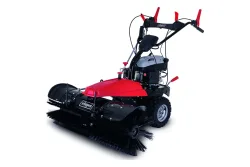 Scheppach Kehrmaschine Sc2200Pe inkl. Sammelbehälter und Schneeschild