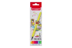 Bruynzeel Fineliner Neon 6