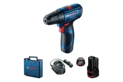 Bosch Professional GSR 120-LI GSR 120-LI Akku-Bohrschrauber 12 V 2.0 Ah Li-Ion inkl. 2. Akku, inkl. Ladegerät, inkl.