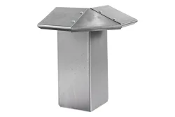 Belissa Schneckenblech corten Eckteil 7x7x20 cm
