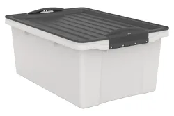 Rotho Aufbewahrungsbox inkl. Deckel Compact ECO | A4 | 39.5 x 27.5 x 18 cm | 13 l
