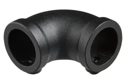 Eckstück Industrial Home Ø25mm Schwarz