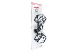 Endstück Cage für Ø25mm Schwarz-Matt