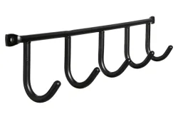 Hettich Hakenleiste Budget | Stahl | Schwarz | 350 mm