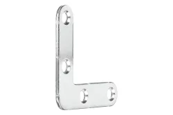 Hettich Winkelverbinder Flachwinkel | Edelstahl | 40 mm