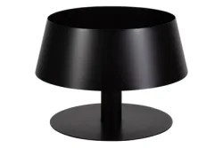 Feuerstelle und Pflanzgefäss Lampada bassa. 2in1. schwarz