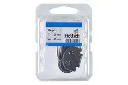 Hettich Kistenverschluss | Edelstahl | Edelstahl | 70 mm