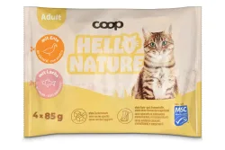 Hello Nature Cat Lachs Ente 4x85g
