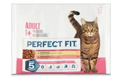 Perfect Fit Cat Adult 1+ Rind & Huhn 4x85g