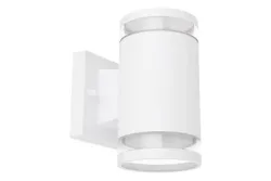 Aussenwandleuchte Alcala B: 10 Cm Weiss  