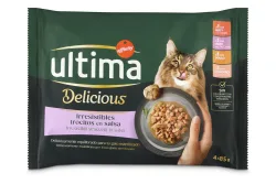 Sparpaket Ultima Delicious Adult Sterilized 96 x 85 g - Fleischauswahl