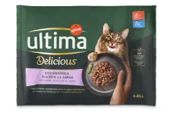 Affinity Ultima, Sparpaket Ultima Delicious Adult Sterilized 96 x 85 g - Rind und Thunfisch