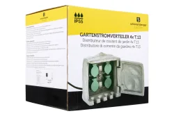 Schönenberger Gartenstromverteiler Ip55 stehend mit Au