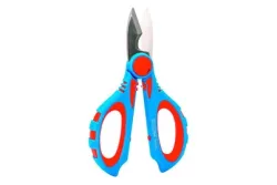 Weicon Elektrikerschere XL für feindrähtige Kabel bis max. 50mm² blau/rot