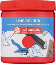 TALENS Linoldruckfarbe 250ml 443630180 rot 3018