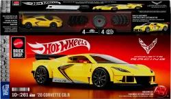 Mattel - Brick Shop Corvette, Multicolor