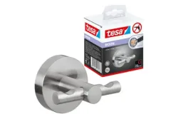 tesa MOON Garderobenhaken (L x B x H) 65 x 50 x 35 mm Silber Inhalt: 1 St.
