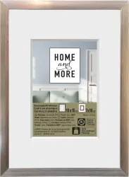 Home and More Kunststoffrahmen L2 | 10 x 15 cm | Silber