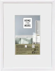 Home and More Kunststoffrahmen L2 | 10 x 15 cm | Weiss