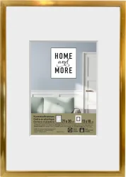 Home and More Kunststoffrahmen L2 | 13 x 18 cm | Gold