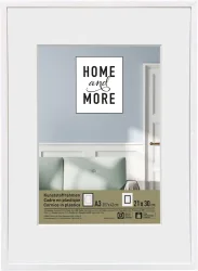 Home and More Kunststoffrahmen L2 | 21 x 30 cm | Weiss