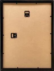 MDF Bilderrahmen 29.7x42cm A3 schwarz